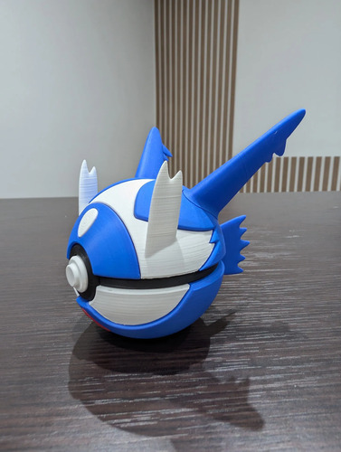 Pokebola Pokémon Latios Impresa 3d Coleccionable, vista 6