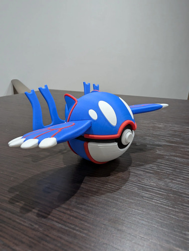 Pokebola Pokémon Kyogre Impresa 3d Coleccionable, vista 7