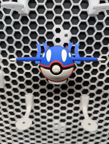 Pokebola Pokémon Kyogre Impresa 3d Coleccionable, vista 9