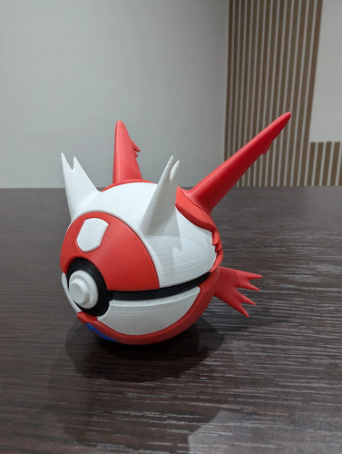Pokebola Pokémon Latias Impresa 3d Coleccionable, vista 5