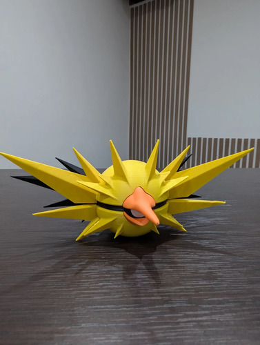 Pokebola Pokémon Zapdos Impresa 3d Coleccionable, vista 4