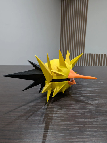 Pokebola Pokémon Zapdos Impresa 3d Coleccionable, vista 6