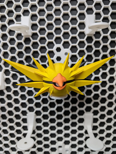 Pokebola Pokémon Zapdos Impresa 3d Coleccionable, vista 8