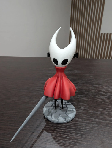 Hollow Knight Silksong Hornet Impresa 3d Coleccionable, vista 3