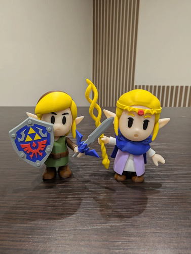 The Legend Of Zelda Figura Zelda Impresa 3d Coleccionable, vista 6