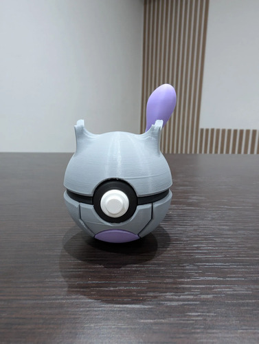 Pokebola Pokémon Mewtwo Impresa 3d Coleccionable, vista 10