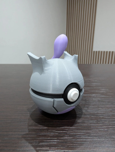 Pokebola Pokémon Mewtwo Impresa 3d Coleccionable, vista 11