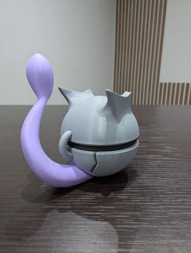 Pokebola Pokémon Mewtwo Impresa 3d Coleccionable, vista 13