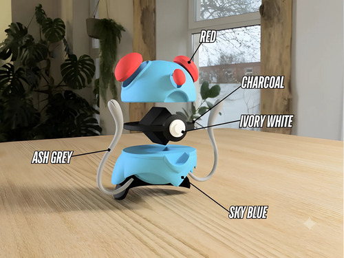 Pokebola Pokémon Tentacool Impresa 3d Coleccionable, vista 3