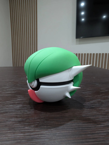 Pokebola Pokémon Gardevoir Impresa 3d Coleccionable, vista 4