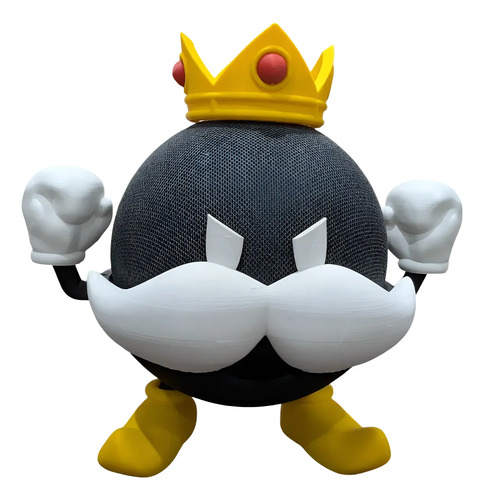 Soporte Rey Bob-omb Amazon Alexa Echo Dot (4/5 Gen)