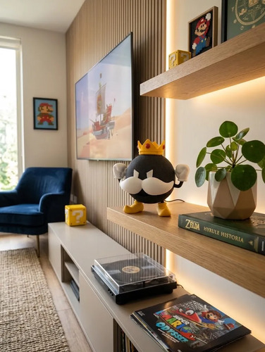 Soporte Rey Bob-omb Amazon Alexa Echo Dot (4/5 Gen), vista 3