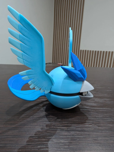 Pokebola Pokémon Articuno Impresa 3d Coleccionable, vista 5