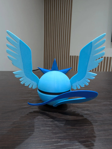 Pokebola Pokémon Articuno Impresa 3d Coleccionable, vista 7