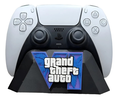 Soporte Stand Mando Control Gta Vi Playstation 5 Ps5 Violeta