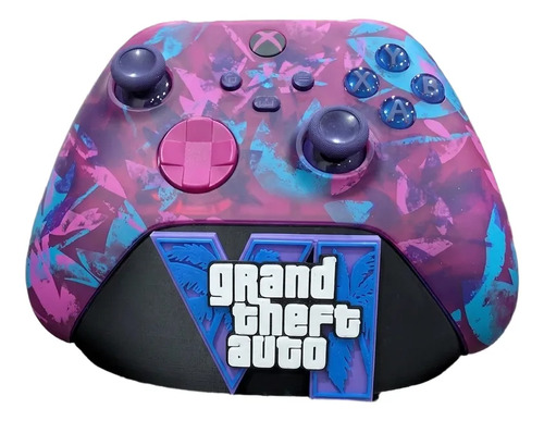 Soporte Stand Mando Control Gta Vi Xbox Series X/s Xbox One Violeta